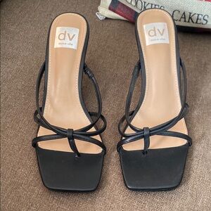 Dolce Vita Women's Black Strappy Sandals